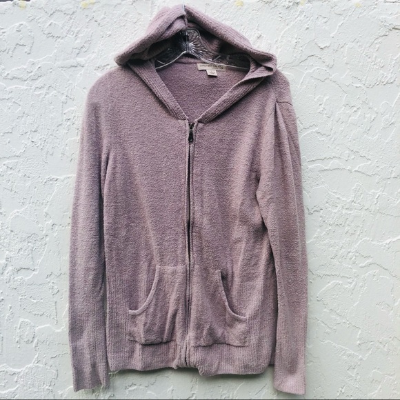 Barefoot Dreams Sweaters - BAREFOOT DREAMS Cozychic Lite Hoodie Sweater Large